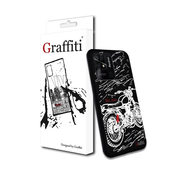Telefontok Xiaomi Redmi 10C - Graffiti No. 210