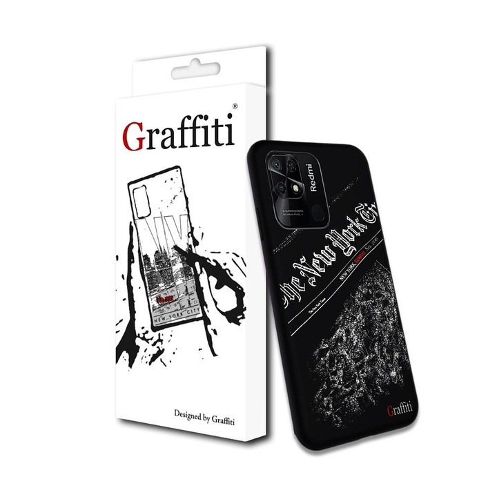 Telefontok Xiaomi Redmi 10C - Graffiti No. 206