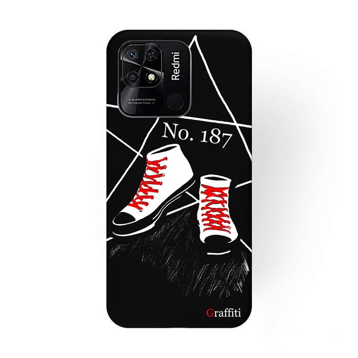 Telefontok Xiaomi Redmi 10C - Graffiti No. 187