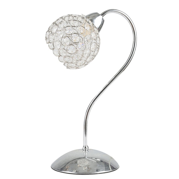 Veioza Sezam, Agora Lighting, E14, 36 cm, Crom