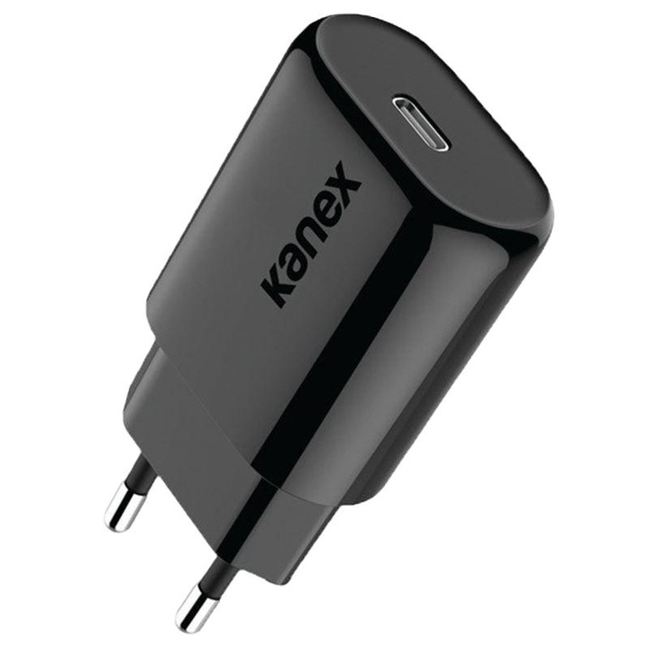 Incarcator USB-C, Kanex, 18 W, Negru