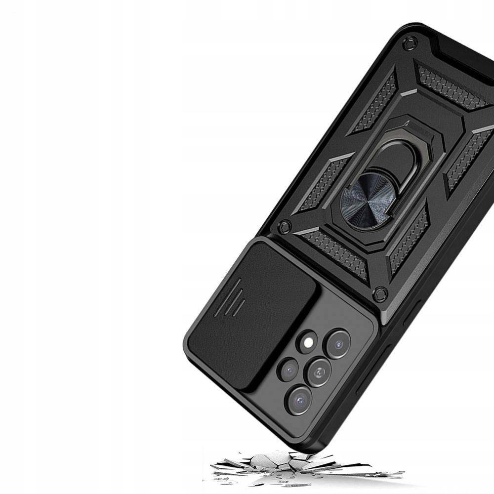 Husa Spate Tech Protect Camshield Pentru Samsung Galaxy A23 5g, Negru