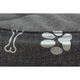Culcus moale impermeabil pentru caini, Welsti, gri inchis, XL, 80x67 cm