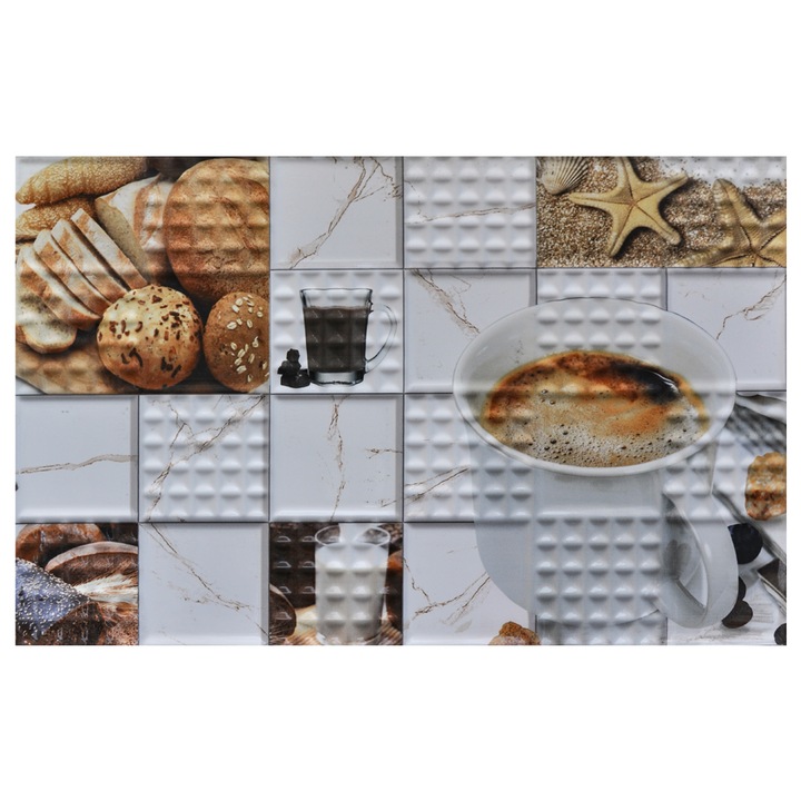 Faianta decorativa Kitchen 12 Brown, 30 x 45