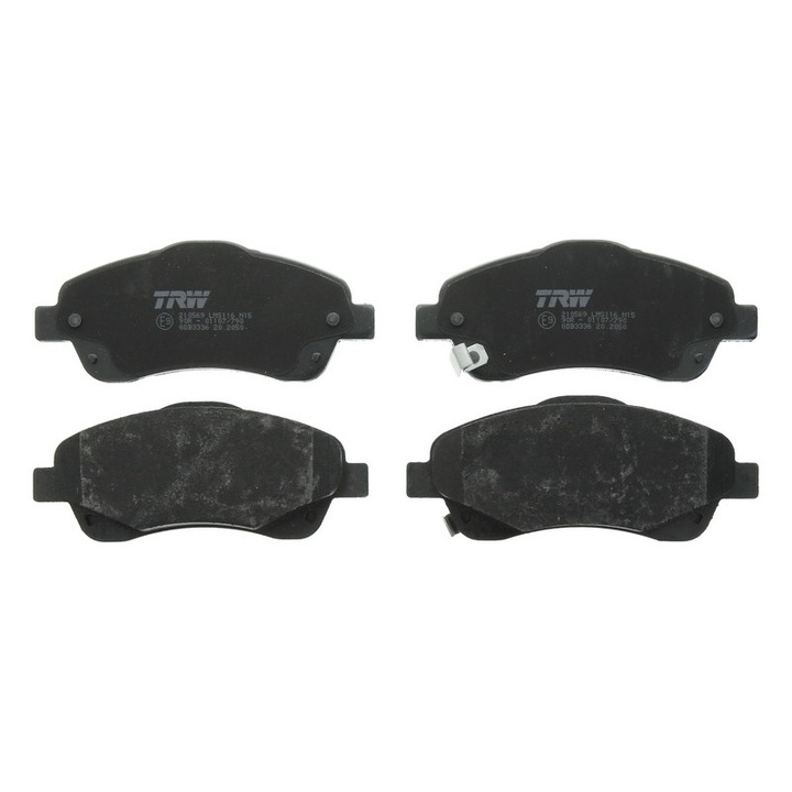 Első fékbetét készlet Toyota Avensis, Corolla, Verso 1.6-2.4 2003.03-2009.03.