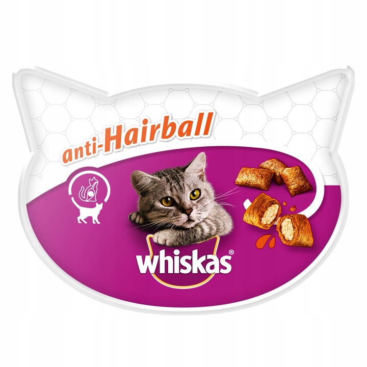 Hrana pentru pisici, Whiskas, Reducerea ghemotoacelor de par, 50 g