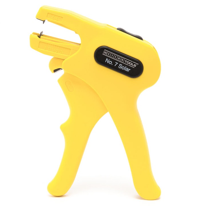 WEICON No. 7 Fogó fotovoltaikus kábelek csupaszításához, 1,5 - 6,0 mm²