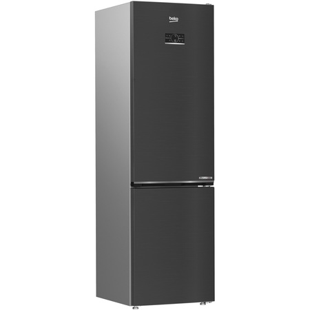 Combina frigorifica Beko B5RCNA406LXBRW, 355 l, No Frost, HarvestFresh, EverFresh+, AeroFlow, H 203 cm, Clasa C, Dark inox