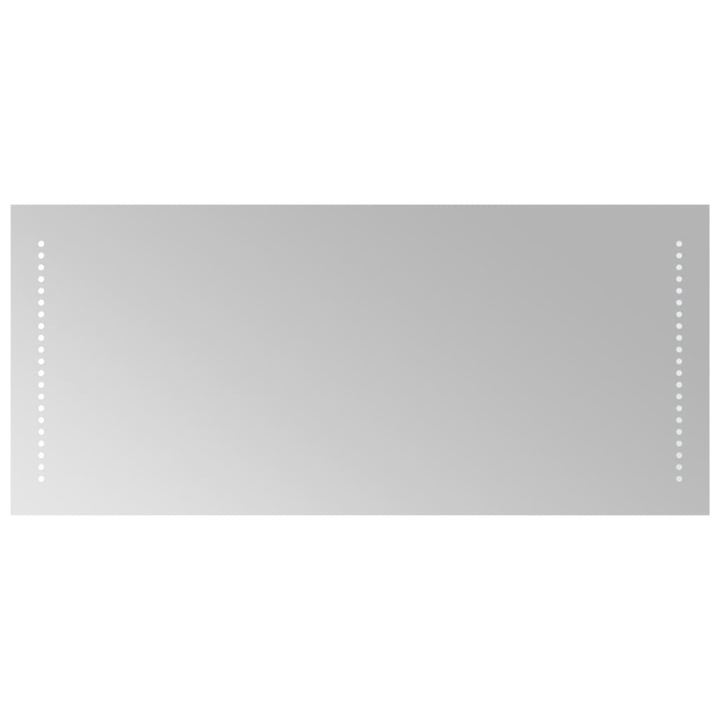 Oglinda de baie cu LED vidaXL, 90x40 cm, 3.26 kg