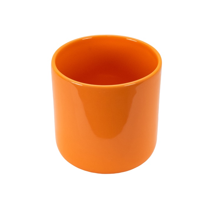 Ghiveci, Cesiro, 13 x 12 cm, Portocaliu