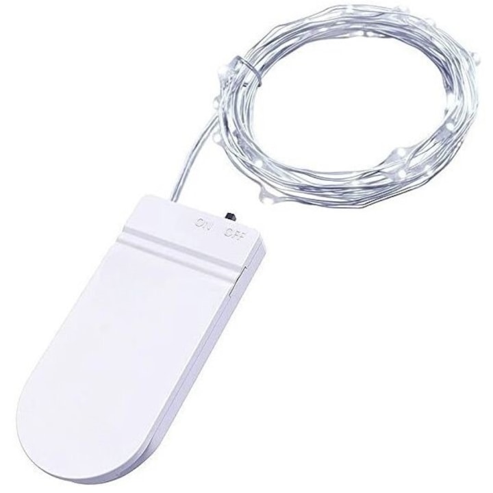 Коледна Инсталация, Flippy, Линеен тип, 2 м, 20 LED, син, С батерии, Екстериор
