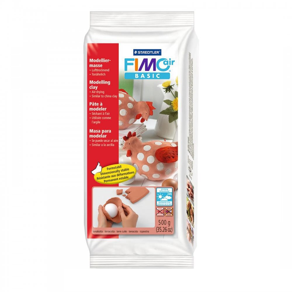 Fimo pasta modelare Air basic terracota 500g STH-8100-76