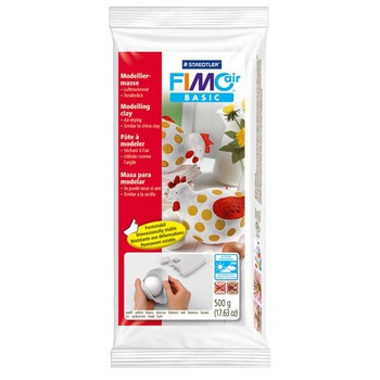 Fimo pasta modelare Air basic alb 500g STH-8100-0 Fimo pasta modelare Air basic alb 500g STH-8100-0