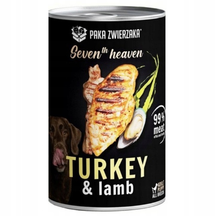 Kutyaeledel, pulyka és bárány, 400 g