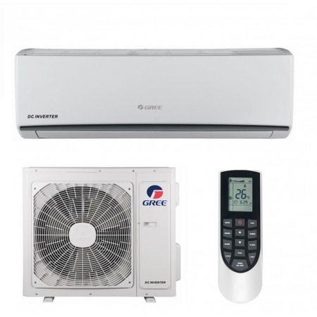 GWH12QB-K3DNA1D, Inverter, 12000 BTU, Kit instalare inclus, Clasa A++, Alb