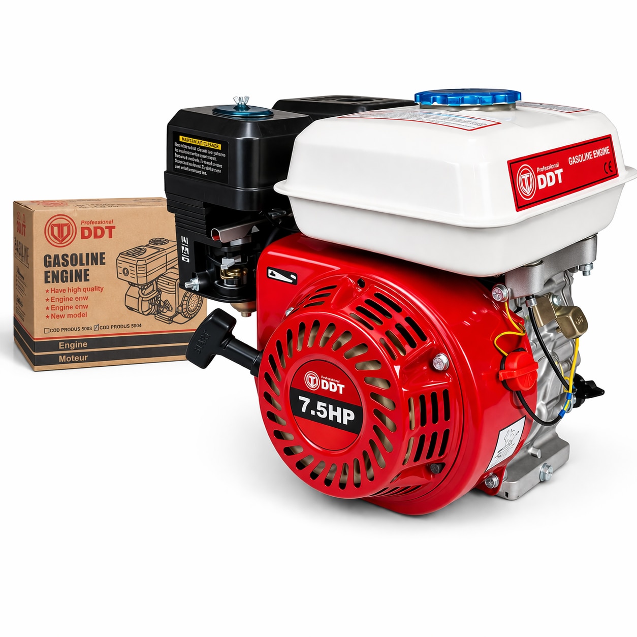 Motor pe benzina de uz general GX200 (170F), 7 CP, ax canelat 25