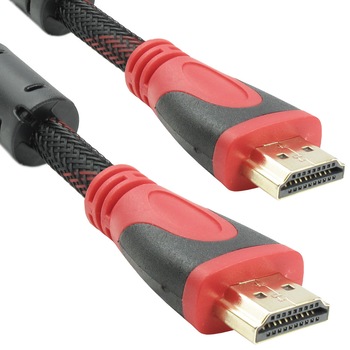 Cablu HDMI DeTech, 30m, tata, calitate deosebita, dublu ecranat, bobine antiparaziti, v 1.4 Cablu HDMI DeTech, 30m, tata, calitate deosebita, dublu ecranat, bobine antiparaziti, v 1.4