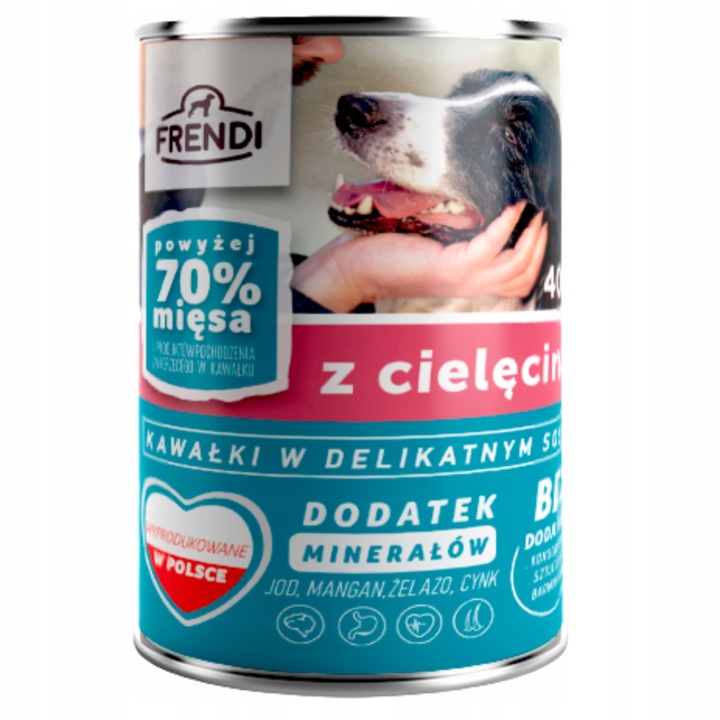 Hrana pentru caini, Frendi, Vita, 400 g