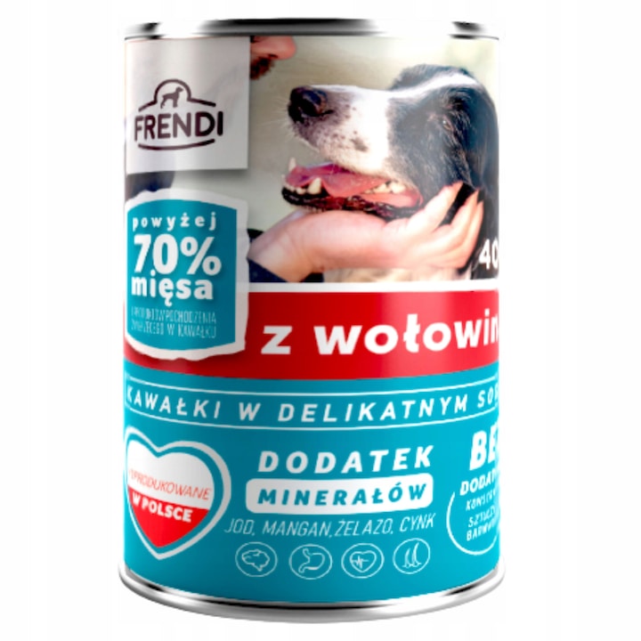Hrana pentru caini, Frendi, Vita, 400 g