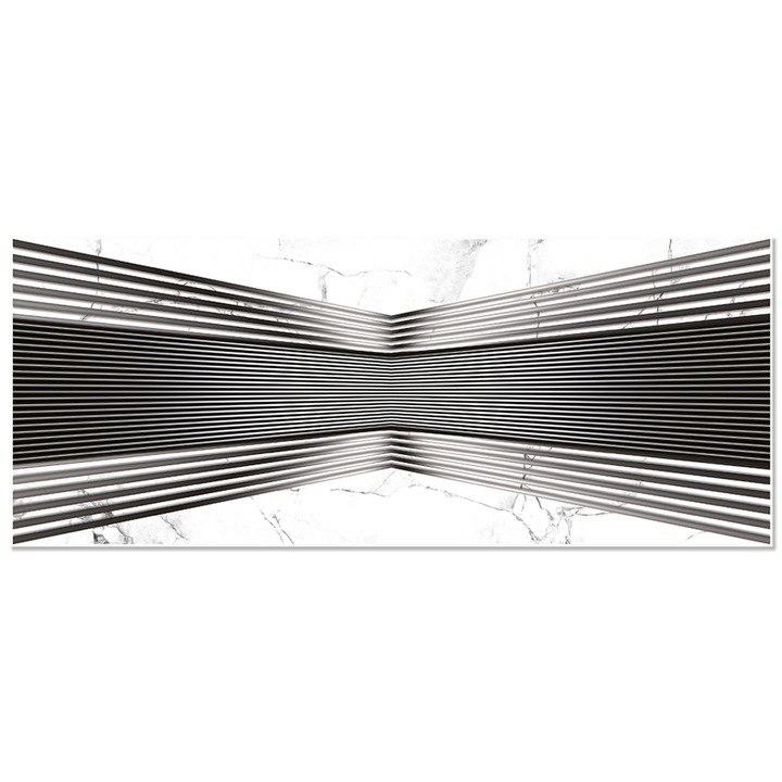 Faianta decorativa rectificata Madeline, 30 x 75, 1 placa