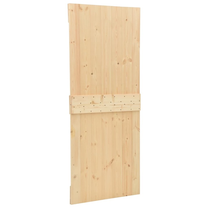 Плъзгаща се врата, Zakito Europe, Дърво, 100x210 см, Кафява
