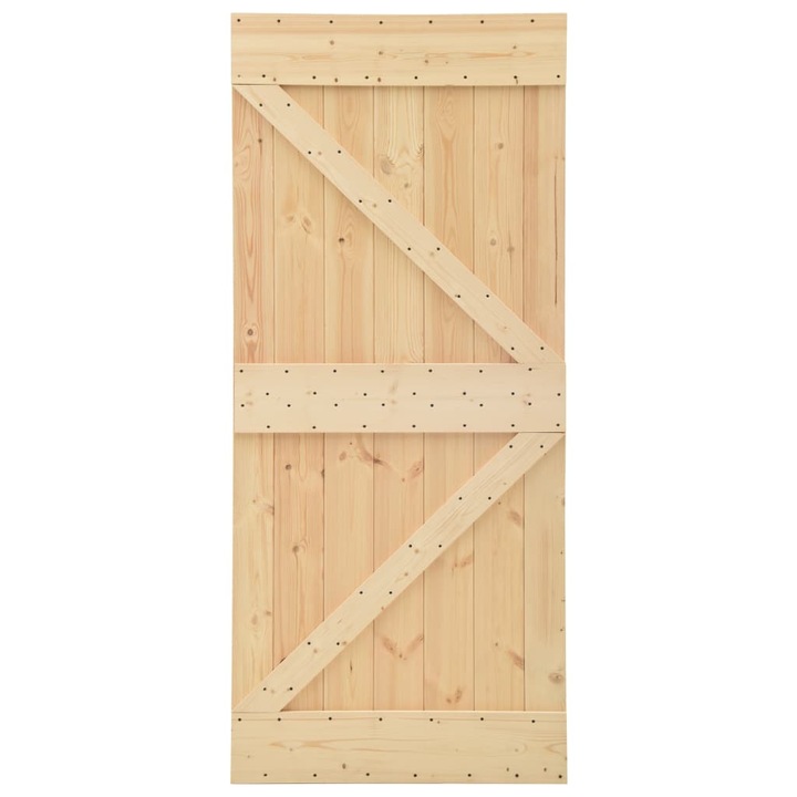 Врата, Zakito Europe, бор, за плъзгащ се монтаж 80x210x3,6 см