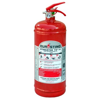 Stingator presurizat Eurosting, cu pulbere, tip P3, 3 kg Stingator presurizat Eurosting, cu pulbere, tip P3, 3 kg