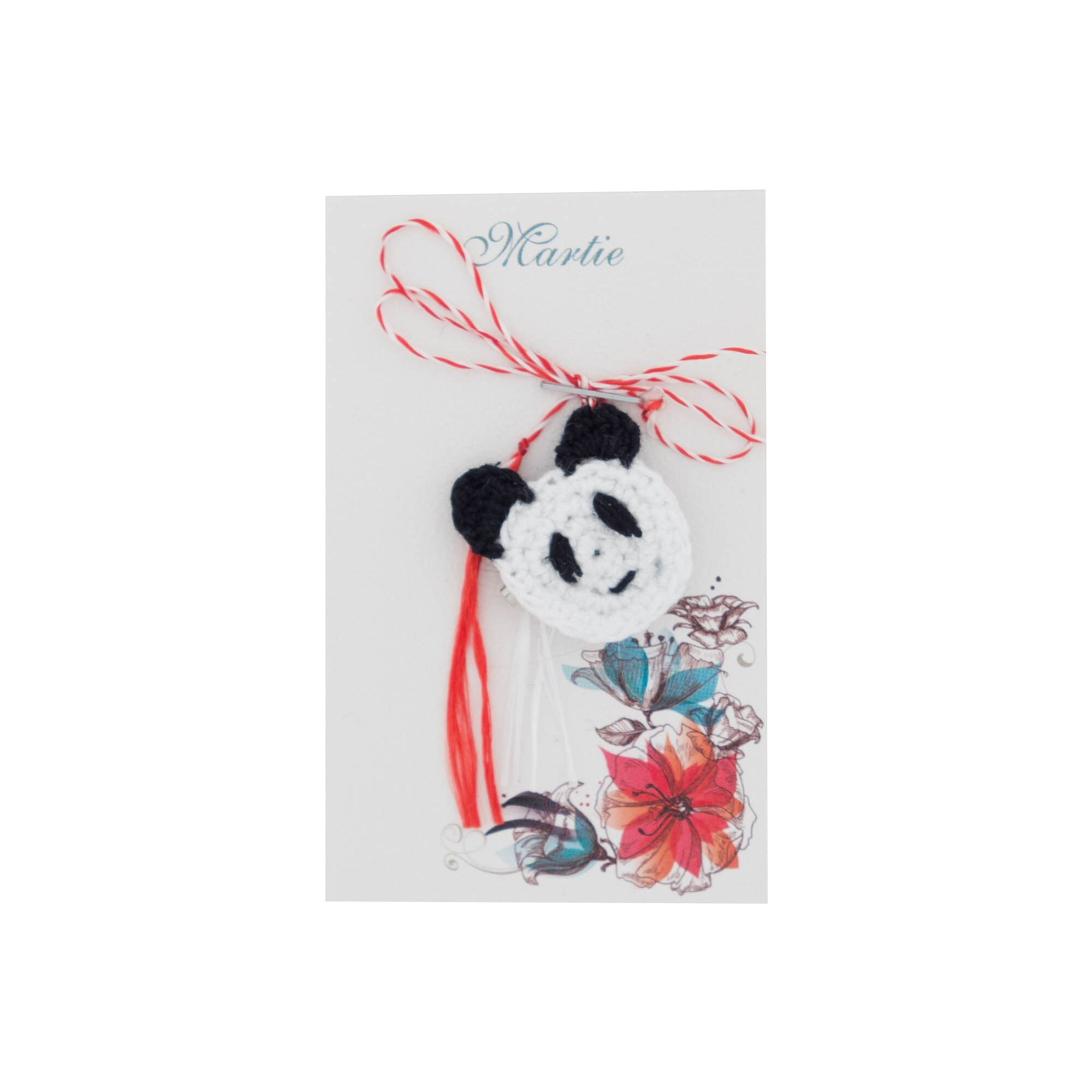 Martisor Brosa, Crosetat Manual, Buticocochet, Urs Panda, MRUP37