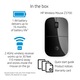 Безжична мишка HP Z3700 Black Onyx, 2.4GHz USB nano-dongle, макс. 16 месеца живот на батерията, 1200 DPI, 3 бутона, включена AA батерия, черна
