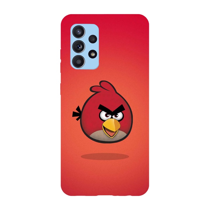 Кейс съвместим с модел Samsung Galaxy A71 Angry birds Red J. Bird, Silicon, TPU, Viceversa