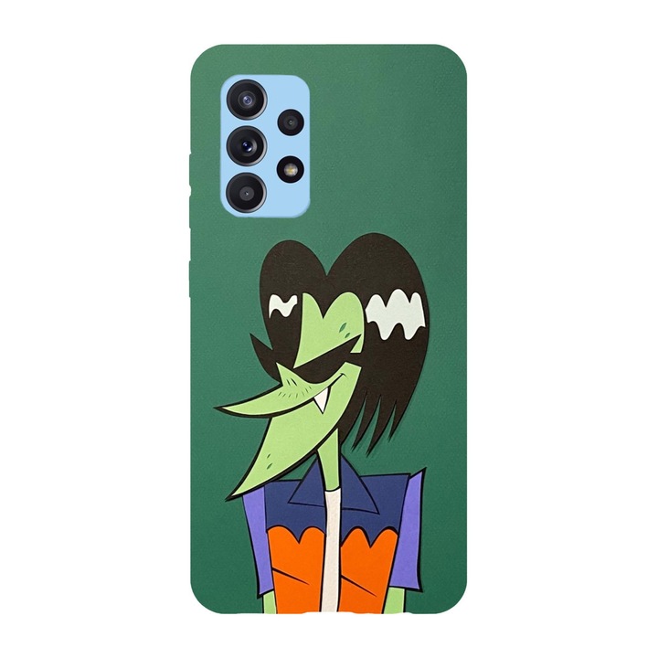 Кейс съвместим с Samsung Galaxy A42 5G модел Ace The Ganggreen Gang, силикон, TPU, обратното