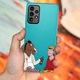 A tok kompatibilis a Samsung Galaxy A72 5G Bojack Horseman és Todd modellel, szilikon, TPU, Viceversa