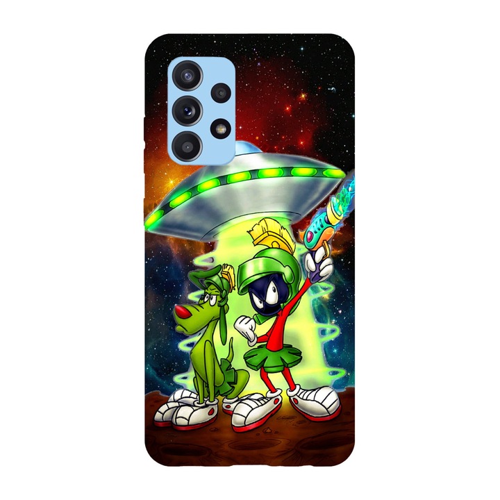 Кейс съвместим с модел Samsung Galaxy A42 5G Marvin the Martian, Силикон, TPU, Обратно
