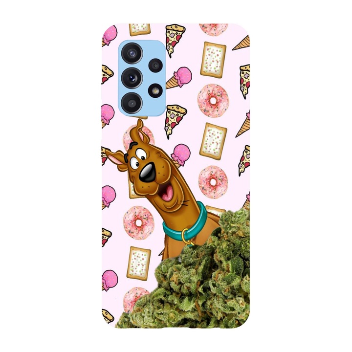 Калъф, съвместим с Samsung Galaxy A53 5G модел Scooby Snacks, силикон, TPU, обратно