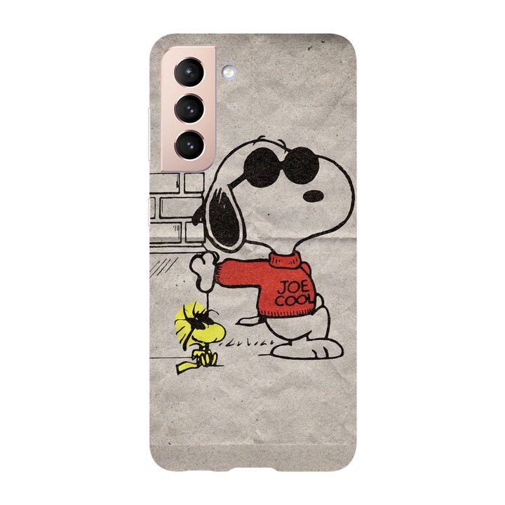 Кейс съвместим с модел Samsung Galaxy S20 Plus Cool Snoopy, силикон, TPU, обратното