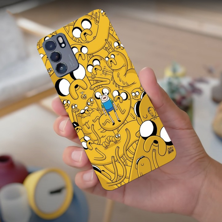 Tok kompatibilis az Oppo A15s Jake party modellel, szilikonnal, TPU-val, fordítva