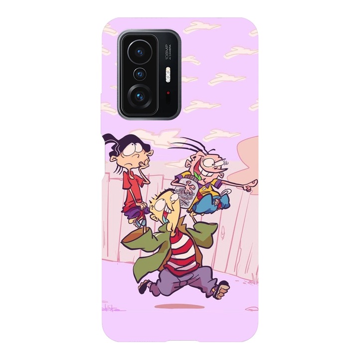 Капак, съвместим с Xiaomi 11T модел Ed Edd и Eddy Adventures, Silicon, TPU, обратно
