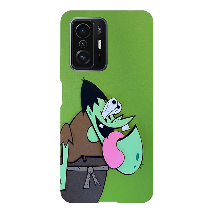 Капак, съвместим с Xiaomi Redmi Note 11 Pro модел Grubber The Ganggreen Gang, силикон, TPU, обратното