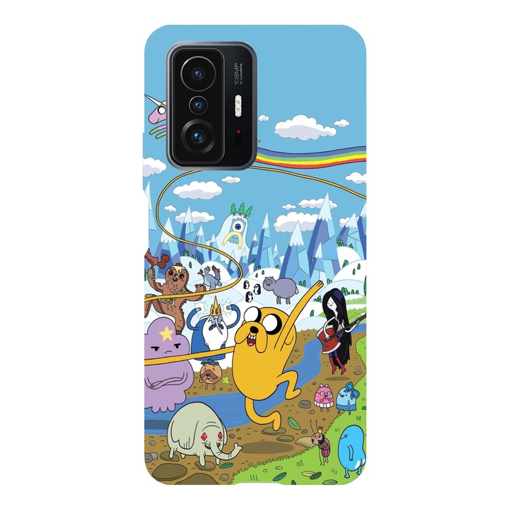 Кейс съвместим с Xiaomi Mi 11 Ultra модел Jake's happiness, Силиконов, TPU, Обратно