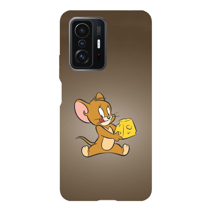 Капак, съвместим с Xiaomi Redmi Note 11 Pro модел Jerry Loves his cheese, Silicon, TPU, Viceversa