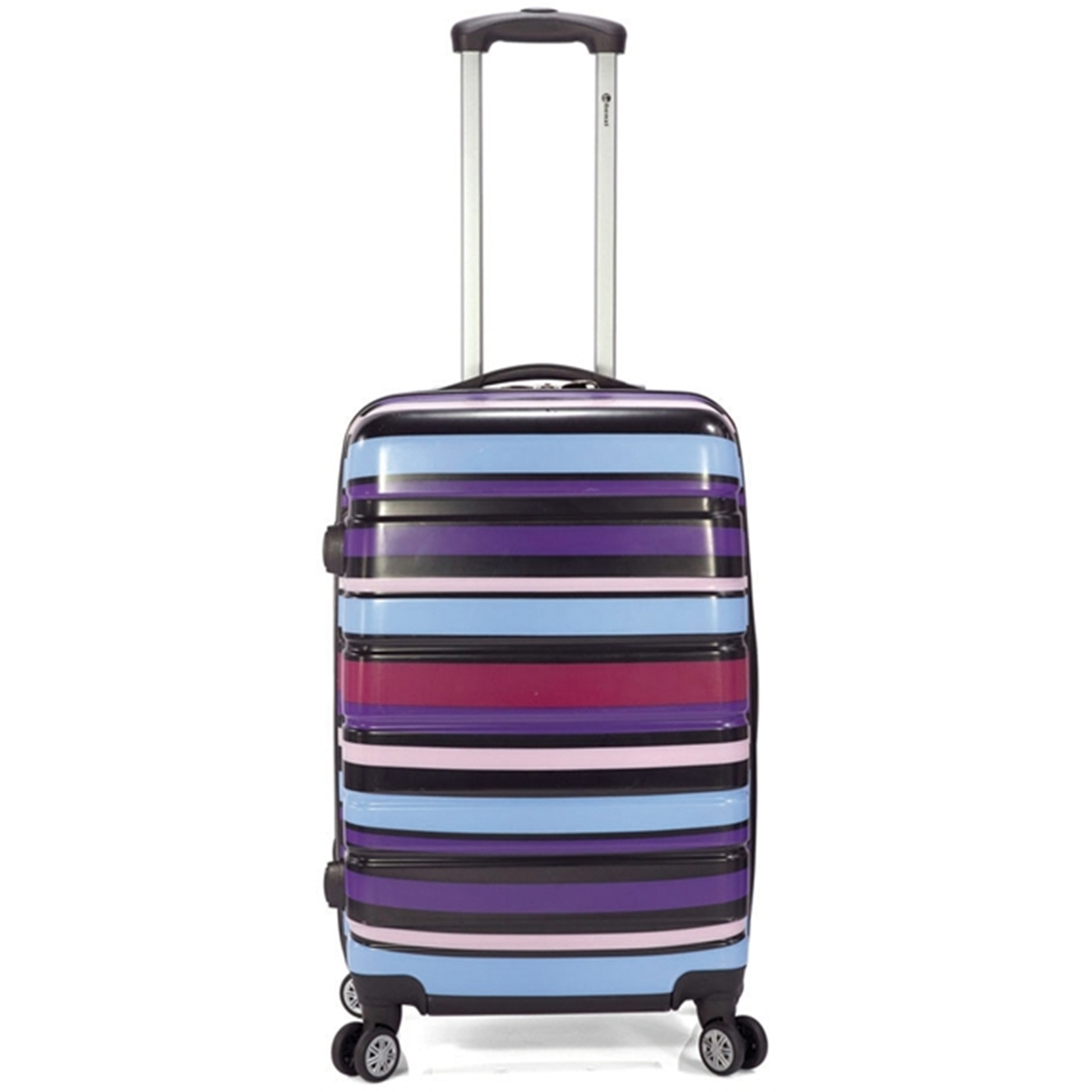 Troler Cabina ABS 4 Roti Duble Benzi BZ 4831 - 52 cm Mov