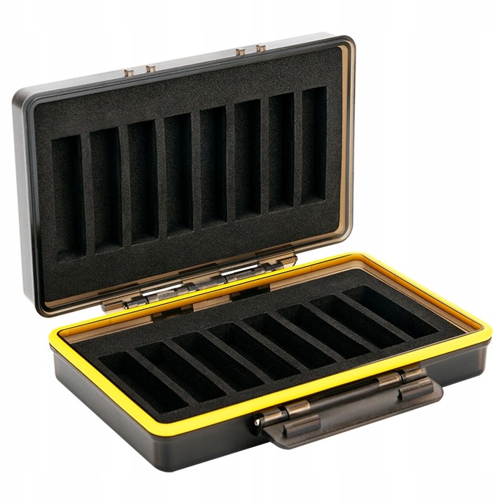 Cutie de transport JJC, pentru baterie 16x AAA, negru/galben