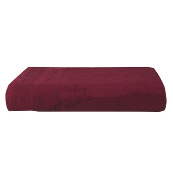 Prosop baie Lux Collection, 100x180 cm, Burgund, 100% bumbac Terry Selection, 550 gr/mp Prosop baie Lux Collection, 100x180 cm, Burgund, 100% bumbac Terry Selection, 550 gr/mp