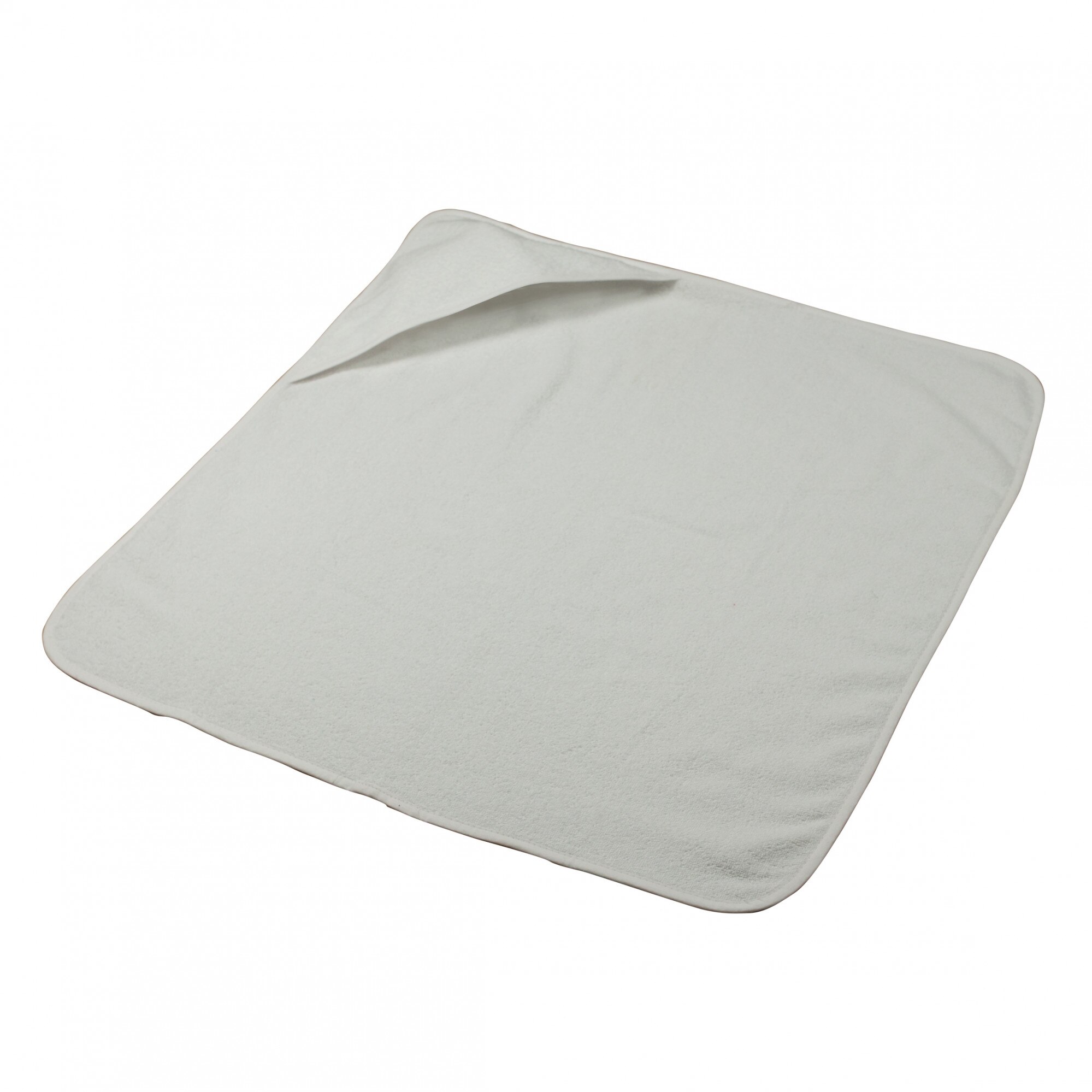 Prosop bebelusi cu gluga, The One, 100% bumbac, 75x75 cm, Alb