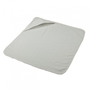 Prosop bebelusi cu gluga, The One, 100% bumbac, 75x75 cm, Alb Prosop bebelusi cu gluga, The One, 100% bumbac, 75x75 cm, Alb