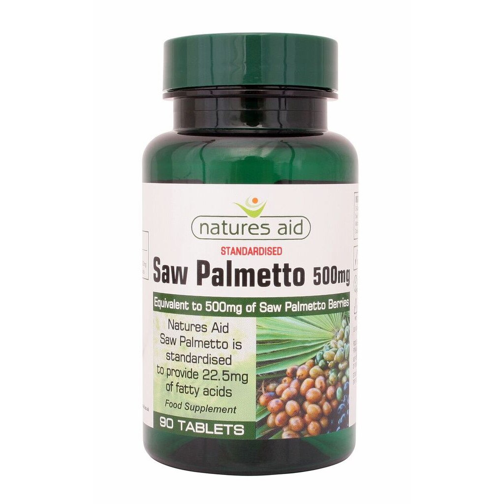 Saw Palmetto Natures Aid, 90 comprimate