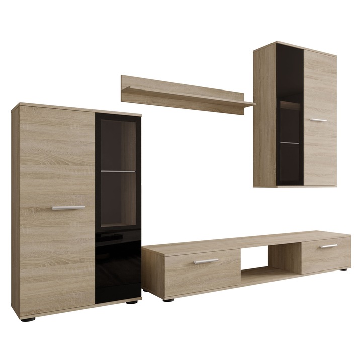 Set living camera de zi Fiesta, MIRJAN24, stejar sonoma