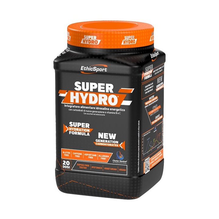 Super Hydro, pudra,500 g, carbohidrati