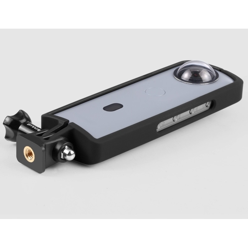 Cadre Protection PULUZ Pour Ricoh Theta SC2 - Cage Caméra Sport ABS - Adaptateur 1/4" - Noir