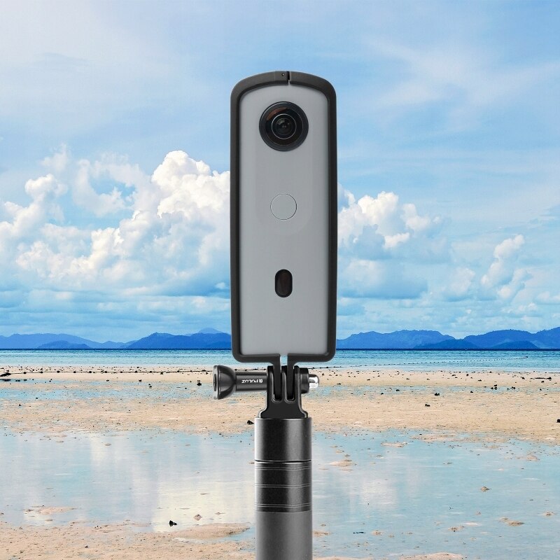 PULUZ Proteggiobiettivo In Policarbonato Per Ricoh Theta SC2/S/V: Antiurto E Antipolvere - 4